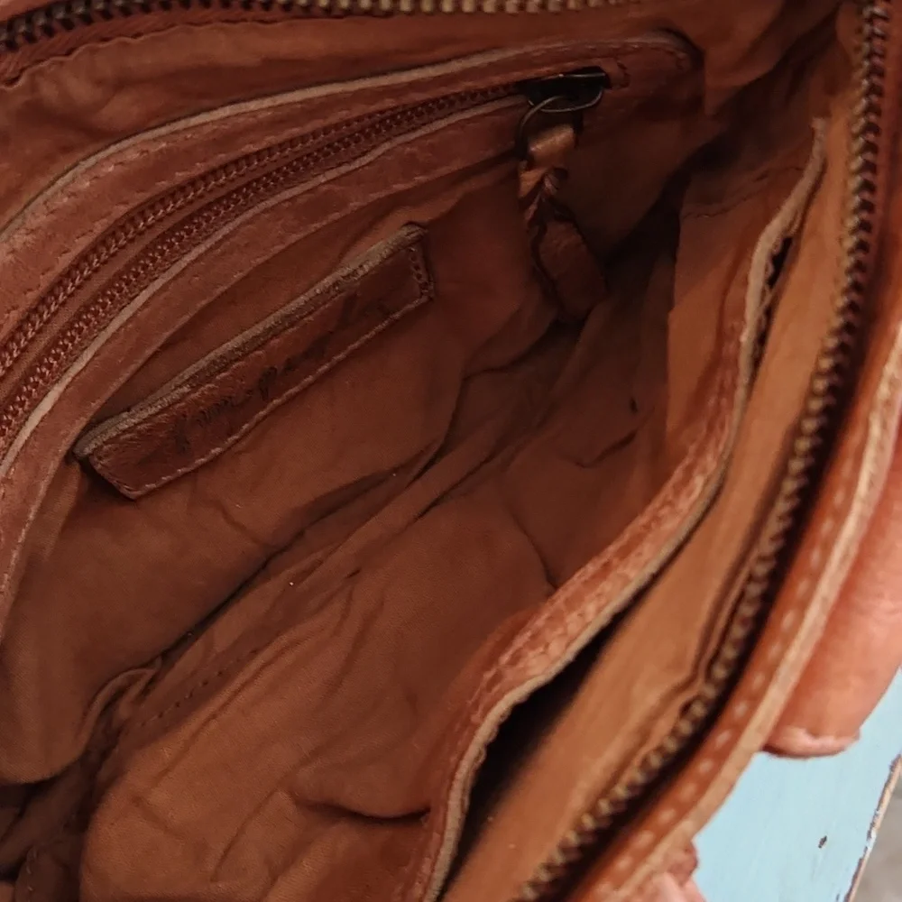 Free People Leather Crossbody Sling Bag - Picture 6 of 8